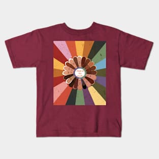 "Pride in All Colors - Celebrate Diversity and Unity" Kids T-Shirt